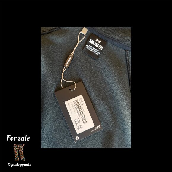 Under Armour Tempo Fleece Full Zip Sweatshirt Jacket zip-up Stoneridge CC NWT - Picture 2 of 2